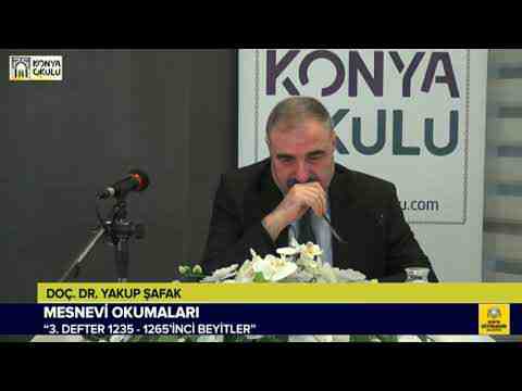 YAKUP ŞAFAK İLE MESNEVİ OKUMALARI – 23 ŞUBAT 2020