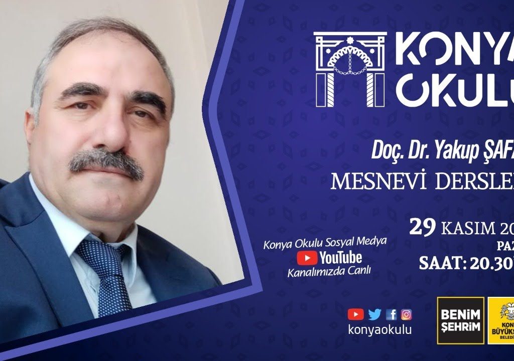 Doç. Dr. Yakup ŞAFAK – MESNEVİ DERSLERİ – 29.11.2020