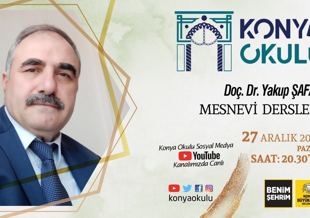 Doç. Dr. Yakup ŞAFAK – MESNEVİ DERSLERİ – 27.12.2020