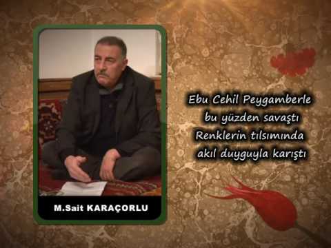 Mesnevi Sohbetleri 05 – Hazreti Süleyman – Mehmet Sait Karaçorlu