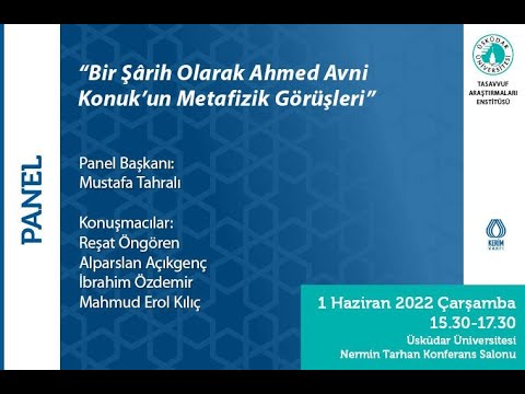 Ahmed Avni Konuk’un Metafizik Görüşleri
