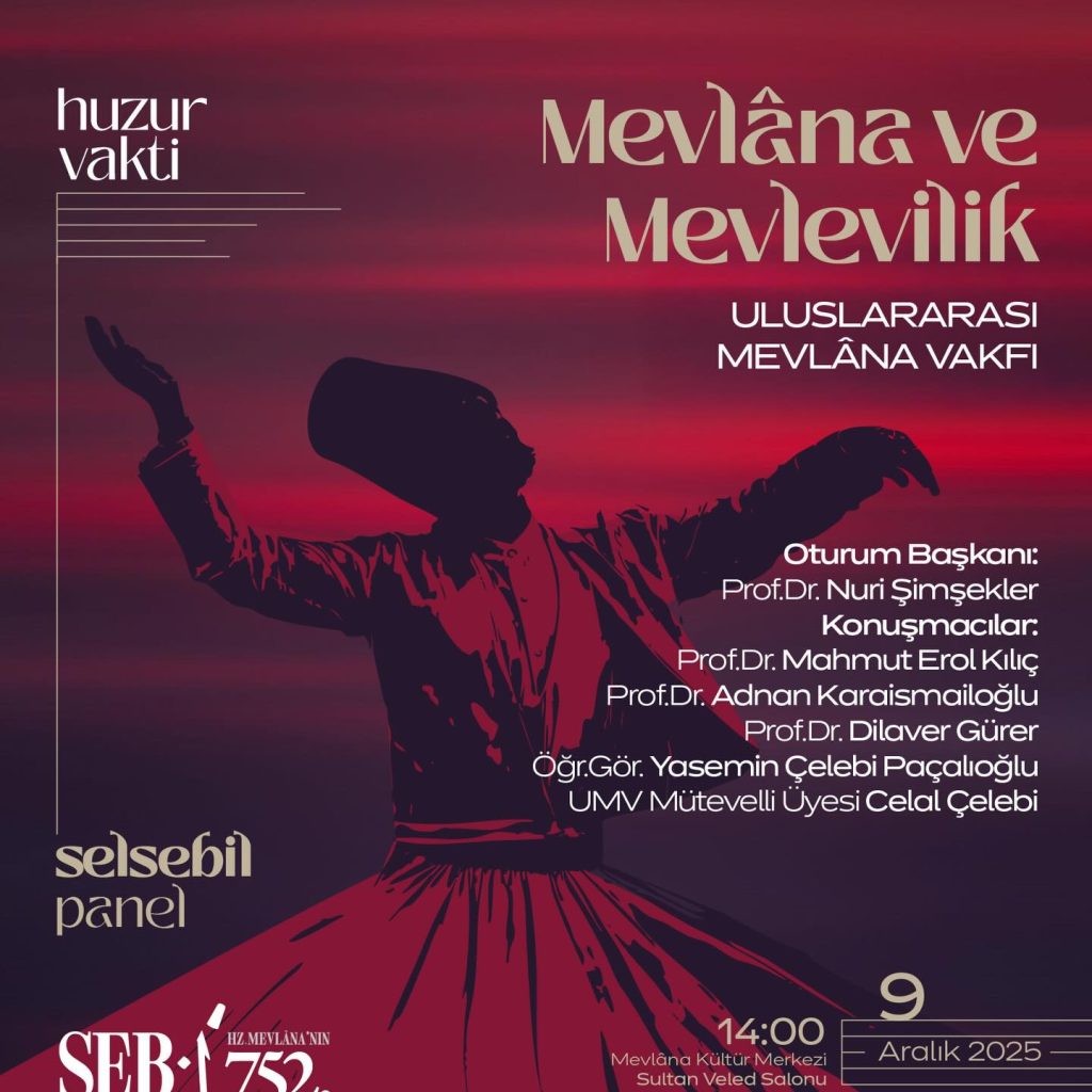 Uluslararası Mevlana Vakfı’dan Etkinlikler