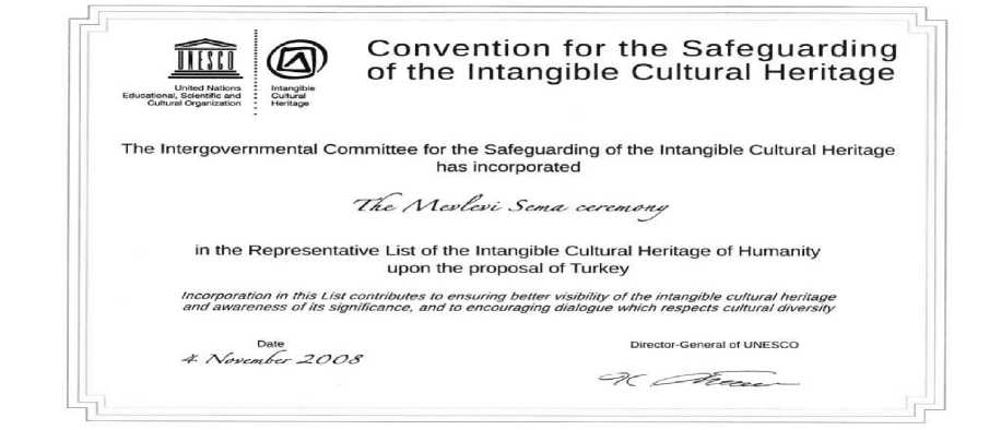 Kültür Değerlerimizden Mevlevîlik ve Mevlevî Semâ Âyini